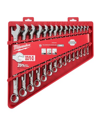 Set Chei Combinate, Sistem Imperial - 15 bucăți [4932464996] 