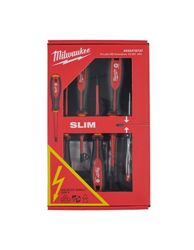 Set șurubelnițe Tri-Lobe VDE - 5 bucăți [4932478737] 
