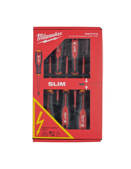 Set șurubelnițe Tri-Lobe VDE PZ - 5 bucăți [4932478738] 