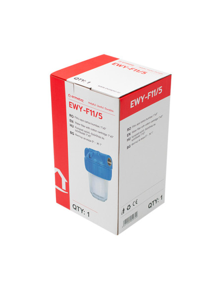 Filtru apa cartus bumbac 1"x5"