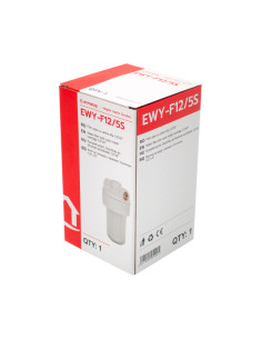 Filtru apa cu cartus sita 1/2"x5"