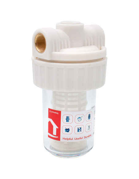 Filtru apa cu cartus sita 1/2"x5"