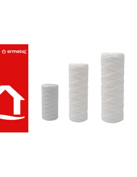 Cartus filtrant bumbac 10"