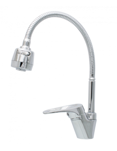 Baterie bucatarie pipa flexibila doua functii ERMETIQ ECO