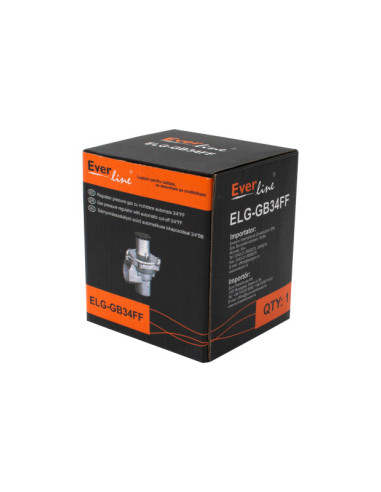 Regulator presiune gaz cu inchidere automata 3/4" FF