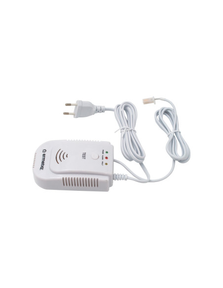 Set detector gaz cu electrovalva 3/4"