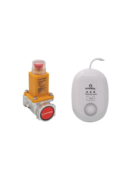 Detector de gaz cu electrovalva 3/4"