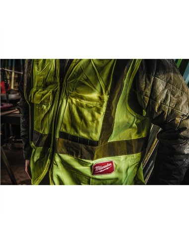 Vestă reflectorizantă portocalie - L/XL [4932471893] 