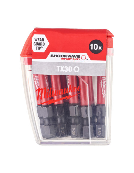 Bit de impact, Shockwave Impact Duty, TX30x50mm - 10buc, 4932471574 Milwaukee