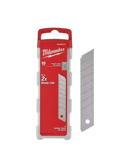 Lame de cutter Milwaukee 18 mm Silver blade 10 buc / set cod 4932480107