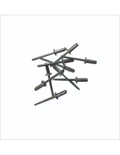 Pop nit aluminiu 4.8mm x 12mm x 9mm [set 500 buc]