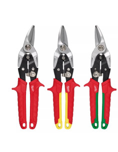 Set 3 foarfeci - Milwaukee - 3 buc Aviation Snip Set -...
