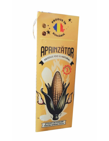 Aprinzator din coceni de porumb