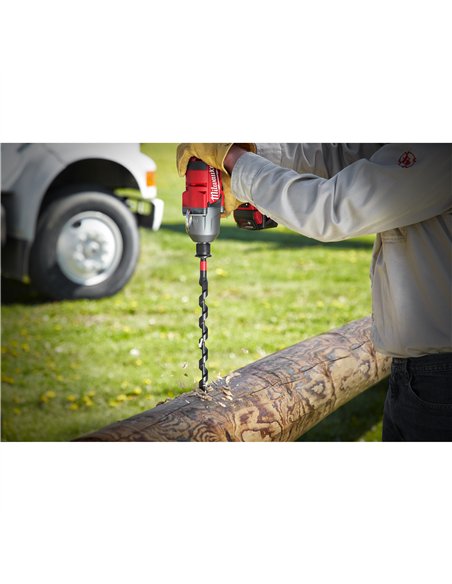 Burghie sfredel cu impact, pentru lemn - seria lungă - Milwaukee - IAD 22 x 460 - 1 buc - cod 48136762