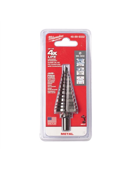 Burghie în trepte - Milwaukee - M 6 - M 32 - 1 buc - cod 48899332