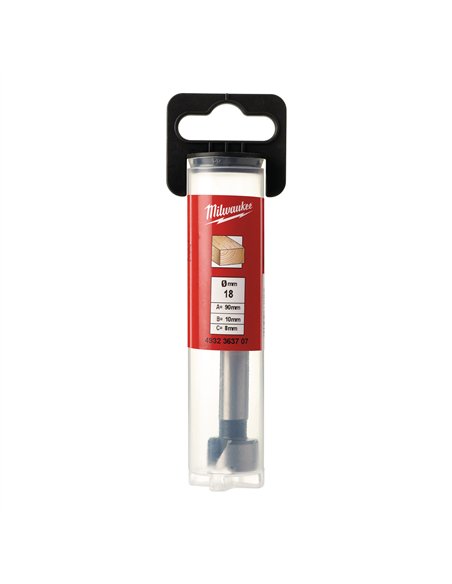 Burghie Forstner - Milwaukee - FD 18 mm - 1 buc - cod 4932363707
