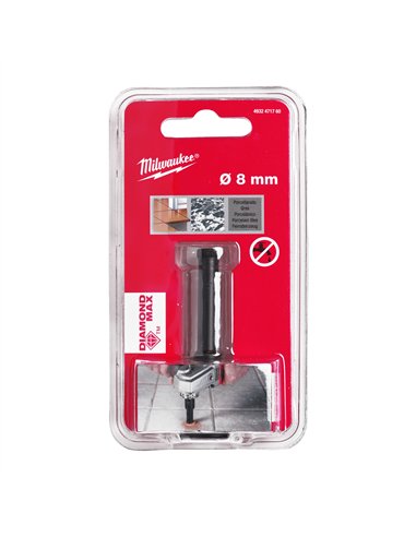Burghie diamantate M14 pentru găurire uscată - Milwaukee - M14 Diamond Drill 8mm - 1 buc - cod 4932471760