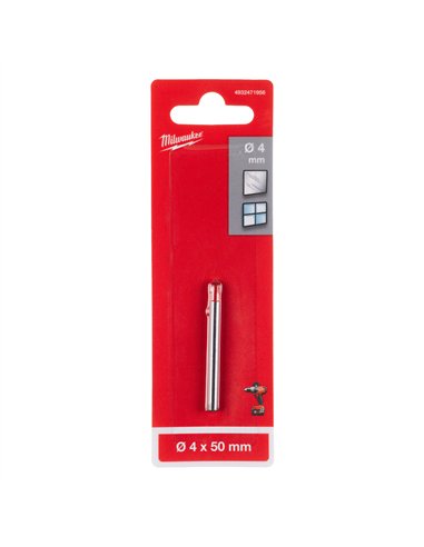 Burghie pentru sticlă și plăci ceramice - Milwaukee - 4 x 50 - 1 buc - cod 4932471956