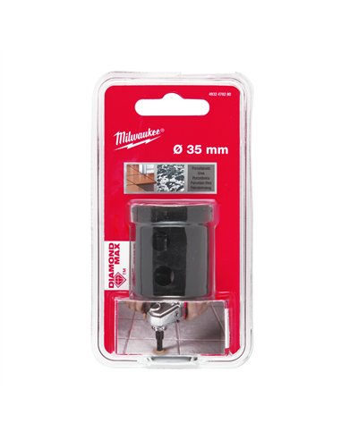 Burghie diamantate M14 pentru găurire uscată - Milwaukee - M14 Diamond Drill 35mm - 1 buc - cod 4932478280