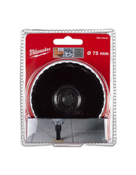 Burghie diamantate M14 pentru găurire uscată - Milwaukee - M14 Diamond Drill 75mm - 1 buc - cod 4932478286