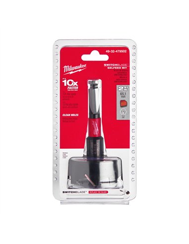 Burghie freză SWITCHBLADE - Milwaukee - Switchblade Selfeed Bit 65 mm - cod 4932479502