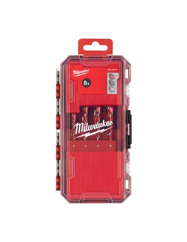 Burghie premium de beton - Milwaukee - Hammer Drill Bit 8 buc Set [EMEA] - cod 4932493881