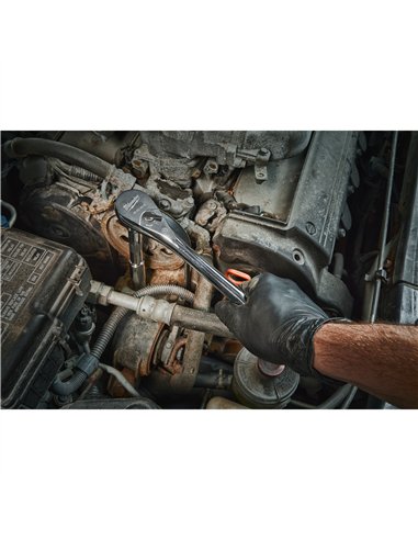 Antrenor cu clichet ½″ - Milwaukee - 1/2 Drive Ratchet - cod 4932471865