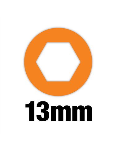 Șurubelniță cap hexagonal HOLLOWCORE - Milwaukee - 13 mm HollowCore Nut Driver - cod 4932492371