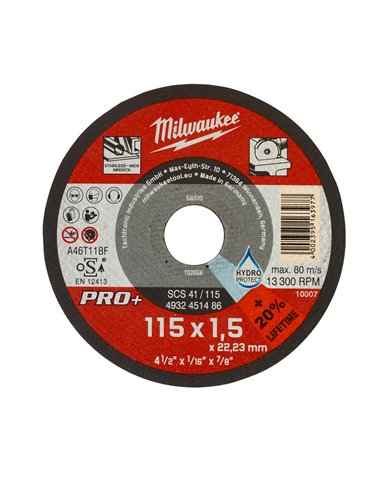 Disc pentru metal plat 115X1,5 PRO+  [4932451486] 