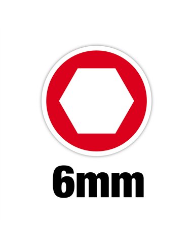 Șurubelniță cap hexagonal HOLLOWCORE - Milwaukee - 6 mm HollowCore Nut Driver - cod 4932492367