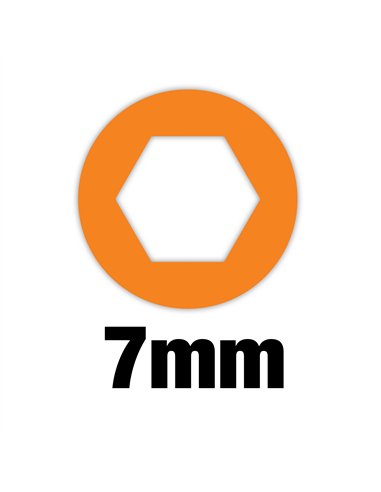 Șurubelniță cap hexagonal HOLLOWCORE - Milwaukee - 7 mm HollowCore Nut Driver - cod 4932492368