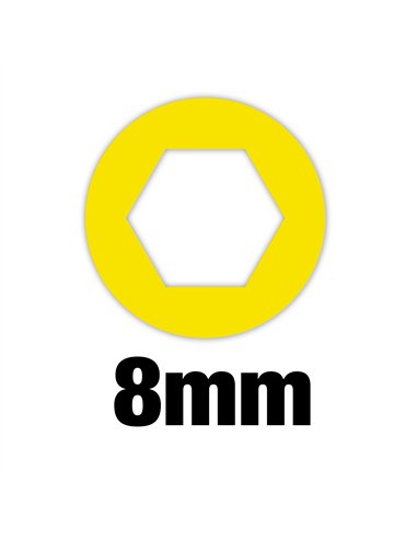 Șurubelniță cap hexagonal HOLLOWCORE - Milwaukee - 8 mm HollowCore Nut Driver - cod 4932492369