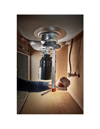 Cheie de instalator - Milwaukee - Basin wrench - 1 pc - cod 48227002