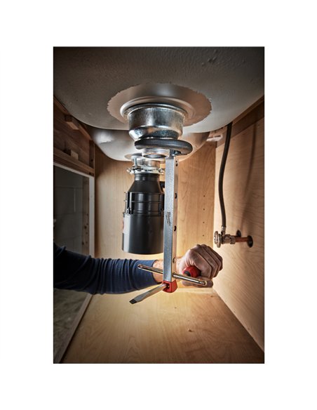 Cheie de instalator - Milwaukee - Basin wrench - 1 pc - cod 48227002