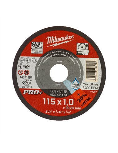 Disc pentru metal plat 115X1 PRO+  [4932451484] 