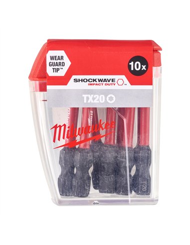 Biți TX pentru șurubelnițe SHOCKWAVE IMPACT DUTY - Milwaukee -  - cod 4932430877