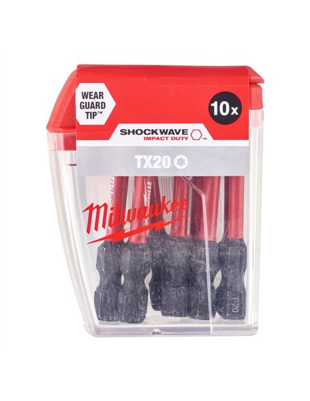 Biți TX pentru șurubelnițe SHOCKWAVE IMPACT DUTY - Milwaukee -  - cod 4932430877