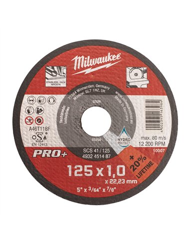 Disc pentru metal plat 125X1 PRO+  [4932451487] 