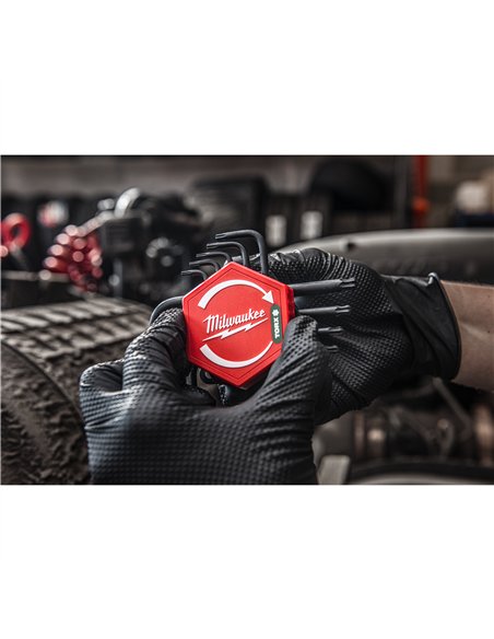 Set imbusuri compacte, forma L - Milwaukee - Compact Torx Key - T25 - cod 4932492709