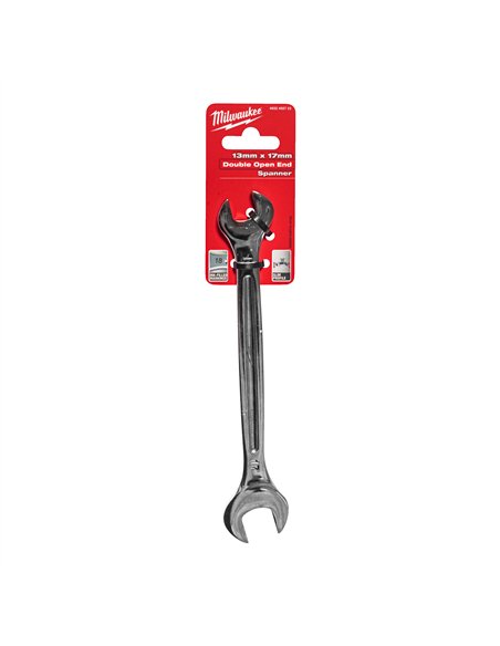 Cheie fixă dublă - Milwaukee - Double Open End Spanner - 13 x 17 mm - cod 4932492723