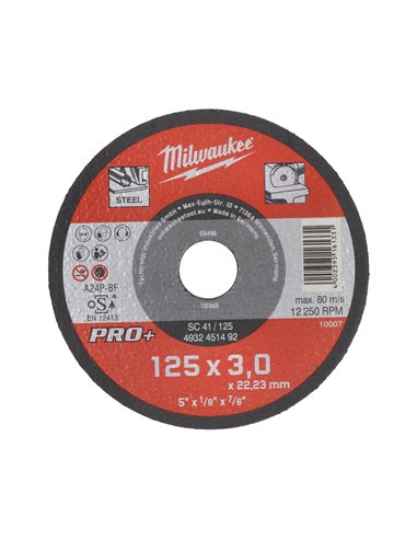 Disc pentru metal plat 125X3 PRO+  [4932451492] 