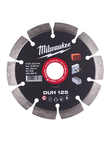 Disc diamantat  DUH 125 x 22,2 mm [4932399540] 