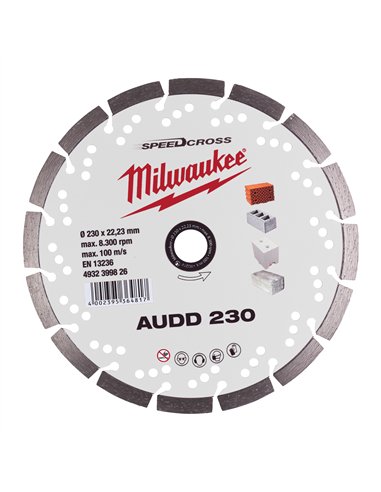 Disc diamantat AUDD 230 mm [4932399826] 